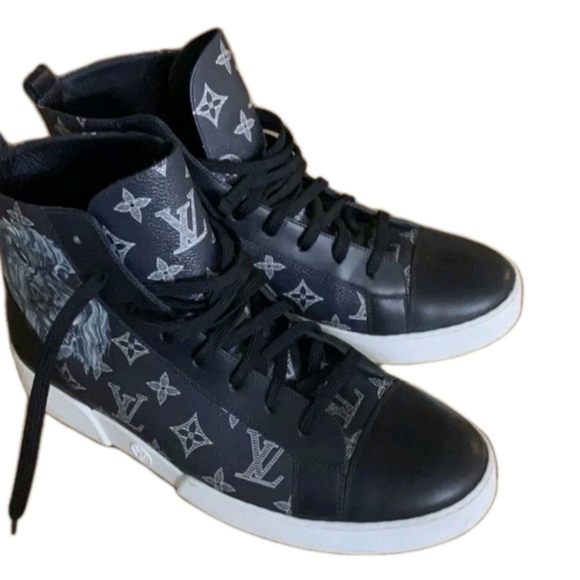 Louis VuittonTrainer HighTop Mongram Lion Mns US 9 EU42 - Picture 2 of 11